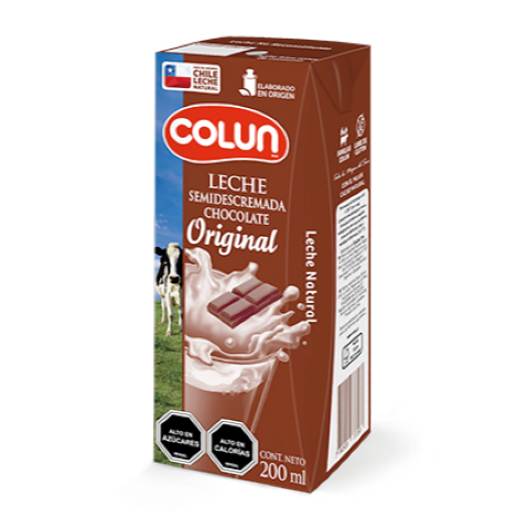 leche chocolate colun 200 ml