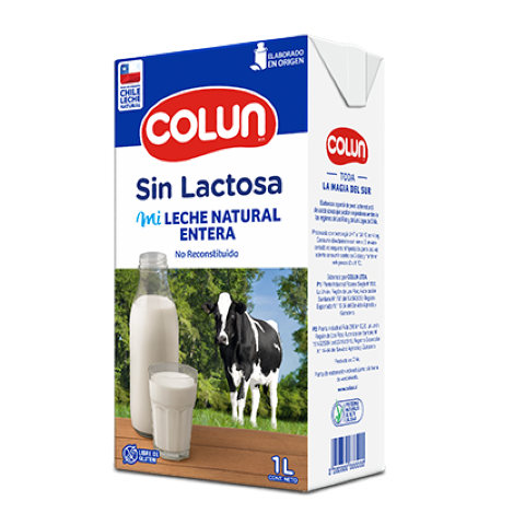 LECHE COLUN SIN LACTOSA 1L