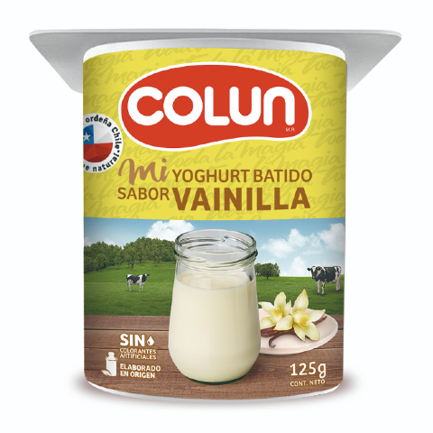 YOGHURT VAINILLA COLUN 125GR