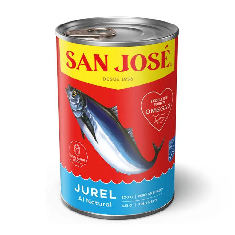 Jurel Al Natural San Jose 425 Grs.