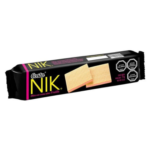 Galletas Nik Costa Frutilla 71 Gr.