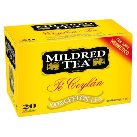 TE CEYLAN MILDRED 20 BOLSAS