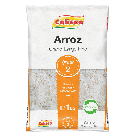 COLISEO ARROZ GRADO 2 1KG