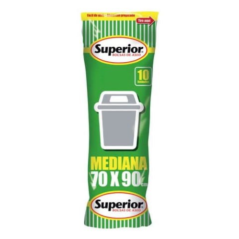 BOLSA BASURA SUPERIOR MEDIANA 70*90