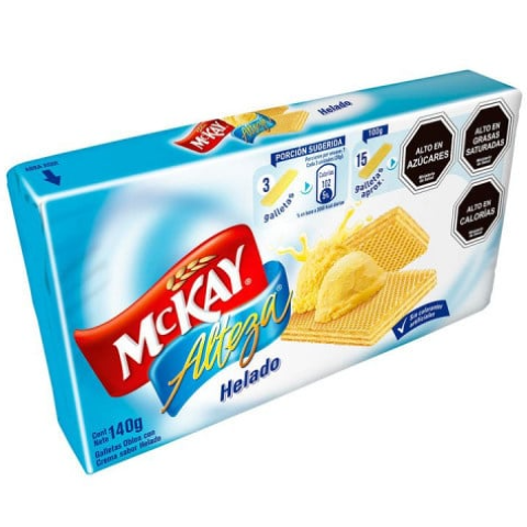 GALLETAS ALTEZA DE HELADO 140 GRAMOS