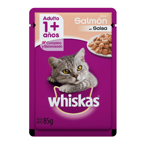 SOBRE SALMON WHISKAS 85 g