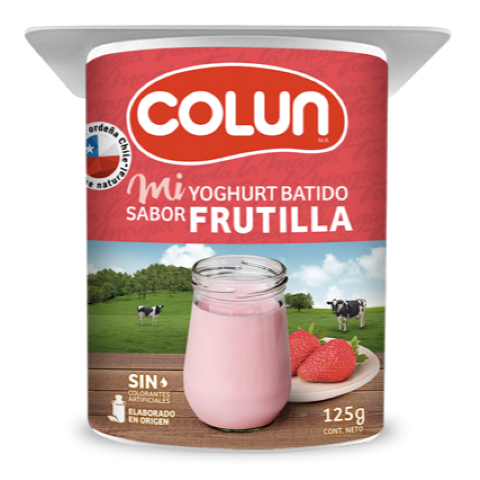 YOGHURT COLUN FRUTILLA 125GR