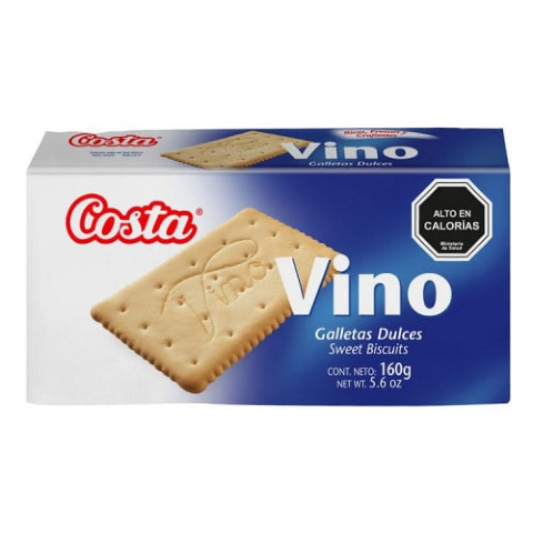 GALLETAS DE VINO COSTA 160 GRAMOS