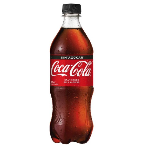 COCACOLA CERO 591 CC DESECHABLE