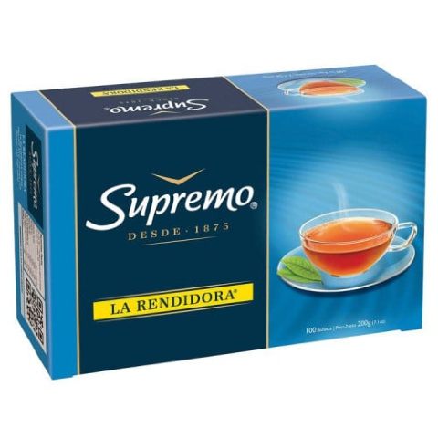 te supremo 100 bolsas
