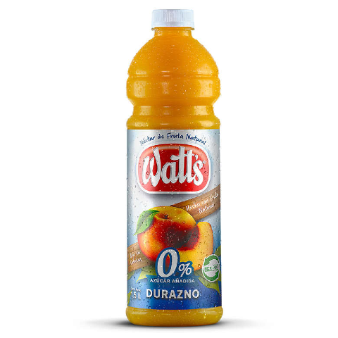 Watt´s Durazno 0% Azúcar 1.5 Lt.