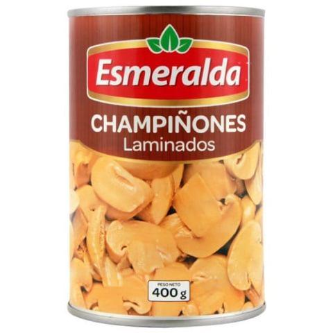 CHAMPIÑONES ESMERALDA LAMINADOS 400G