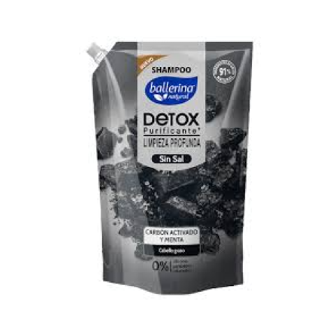 Shampoo Ballerina Detox Purificante s/sal 750 ml