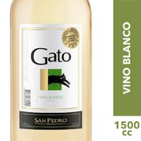 BOTELLON GATO BLANCO 1.5 LITROS
