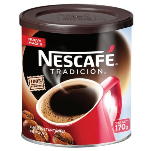 NESCAFE EN TARRO GRANDE 170 GRAMOS
