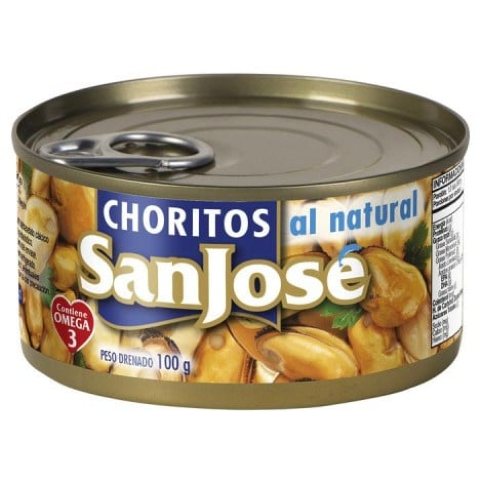 CHORITOS AL NATURAL SAN JOSE 100G