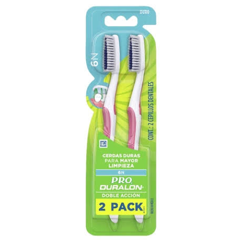 CEPILLOS DENTALES MEDIO 2 PACK PRODURALON