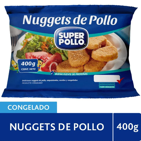 Nuggets de Pollo Super Pollo 400g