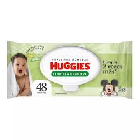 TOALLITAS HUMEDAS HUGGIES 48 UN
