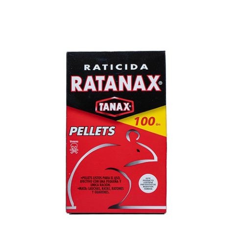 RATICIDA RATANAX PELLETS 100g