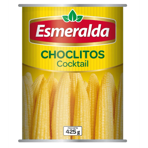 CHOCLITOS COCKTAIL ESMERALDA 425 GRS