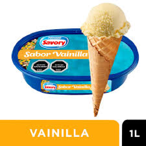 CASSATA VAINILLA 1LT. SAVORY