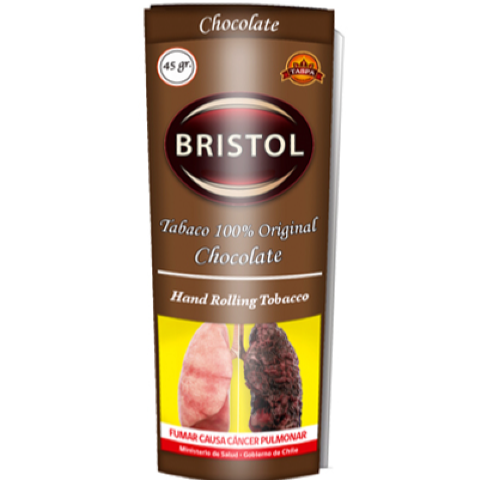 Bristol Tabaco Sabor Chocolate 45 g.