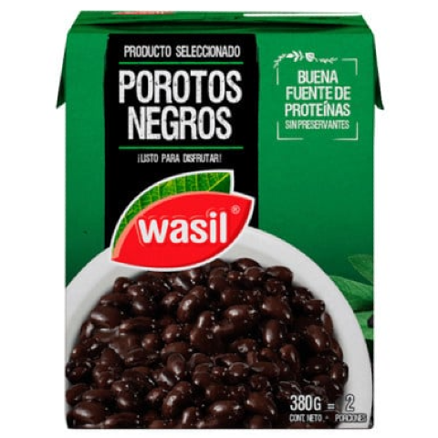 POROTOS NEGROS WASIL 380G