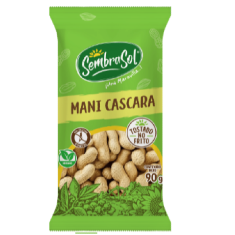 Mani cascara Sembrasol 90g