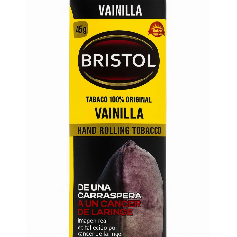 Bristol Tabaco Sabor Vainilla 45 g.