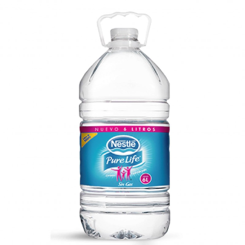 BIDON AGUA SIN GAS 6.0 NESTLE