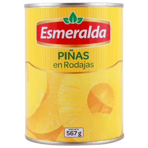 Piñas En Rodjas Esmeralda 567 Grs.