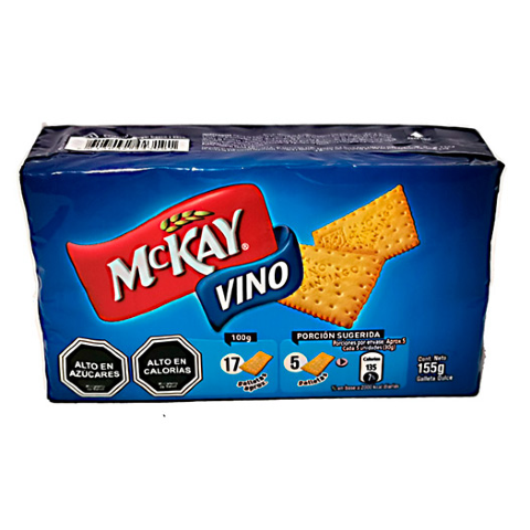 GALLETA VINO MC KAY 155GR