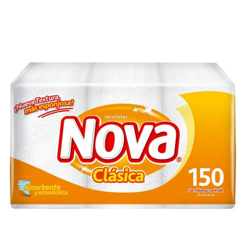 Nova Clásica Pack 150 Servilletas de Papel