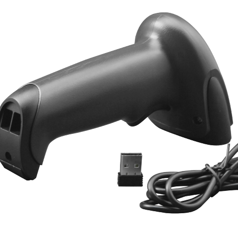 Lector de Código de Barra Inalambrico Imager 2D, Incluye Dongle Bluetooth y cable usb para cargar Modelo HF6800-W Marca One