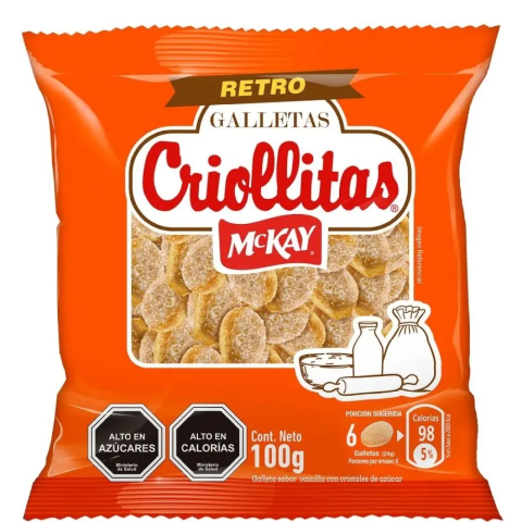 Criollitas mckay 120 g