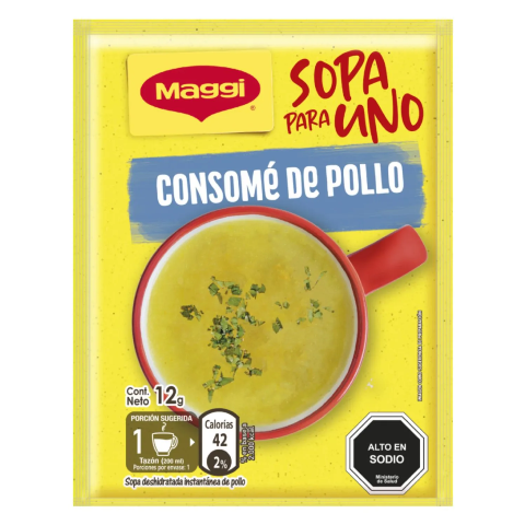 SOPA PÁRA UNO CONSOME DE POLLO 12G