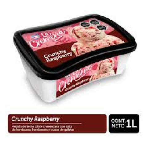 LA CREMERIA CRUNCHY RASPBERRY