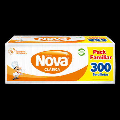 SERVILLETA COCKTAIL NOVA  300 PACK FAMILIAR