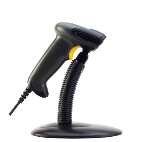 Lector de Código de Barra Láser 1D Incluye pedestal Modelo LS6600 Marca ONE