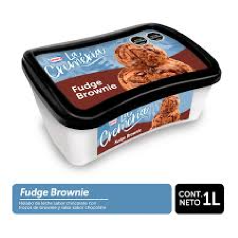 La Cremeria Fudge Brownie 1lt