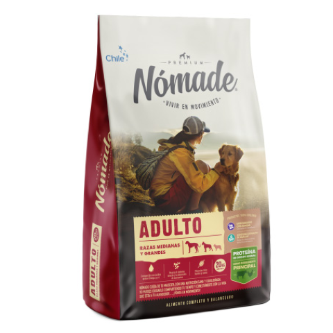 Saco de alimentos para perro Nomade  20.K