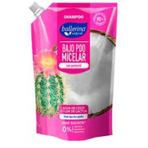 BALLERINA SHAMPOO AGUA DE COCO Y FLOR