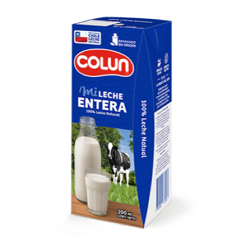 leche entera colun 200ml