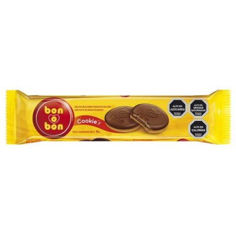 Bon o Bon Cookies Chocolate Arcor 95 Grs.