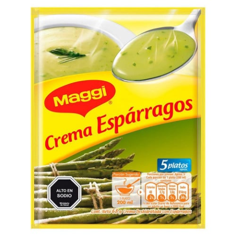 CREMA DE ESPARRAGOS MAGGI  68G