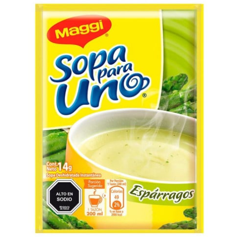 SOPA PARA UNO ESPARRAGOS 14G