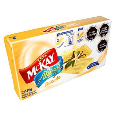GALLETAS ALTEZA BOCADO MCKAY 140 GRAMOS
