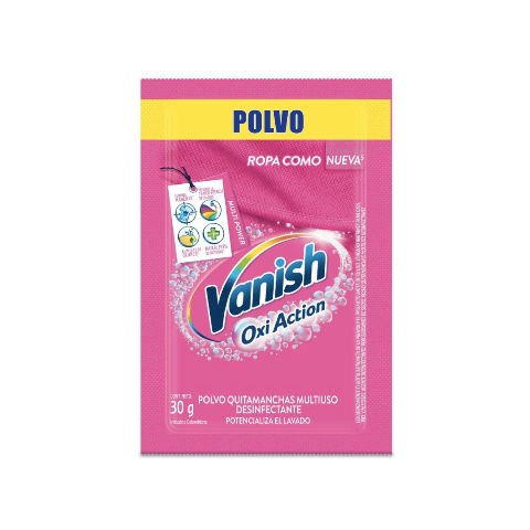 VANISH COLOR SOBRE 30 GRS