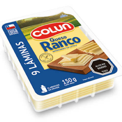 QUESO LAMINADO RANCO 9LAMINAS